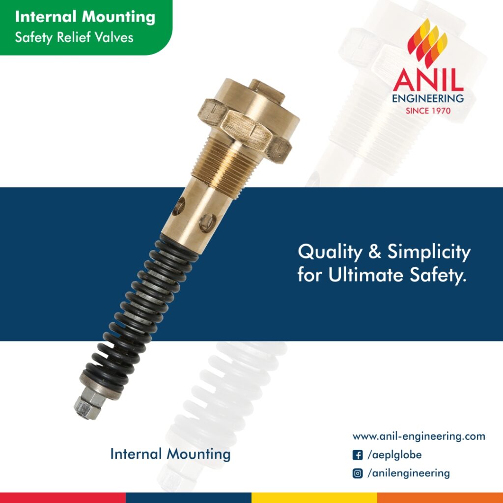 Pop Action Safety Relief Valves Anil Engineering